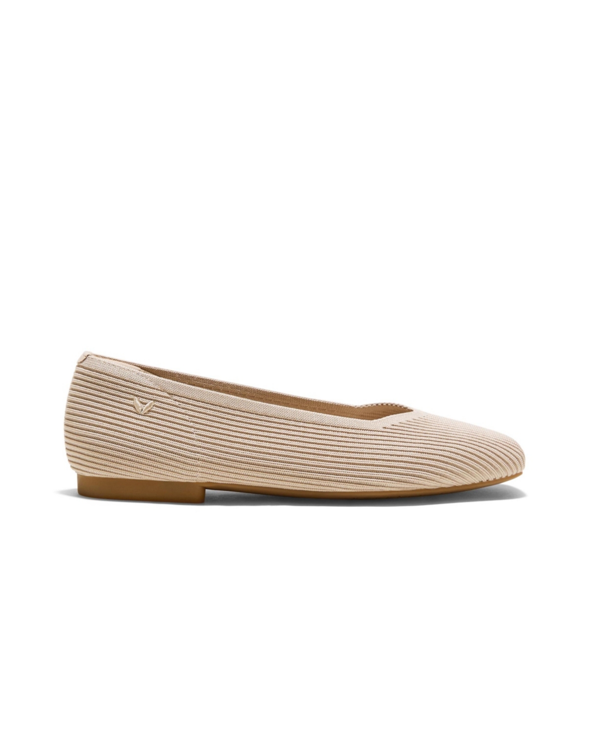 Vivaia Women's Margot 2.0 Square-Toe V-Cut Ballet Flats