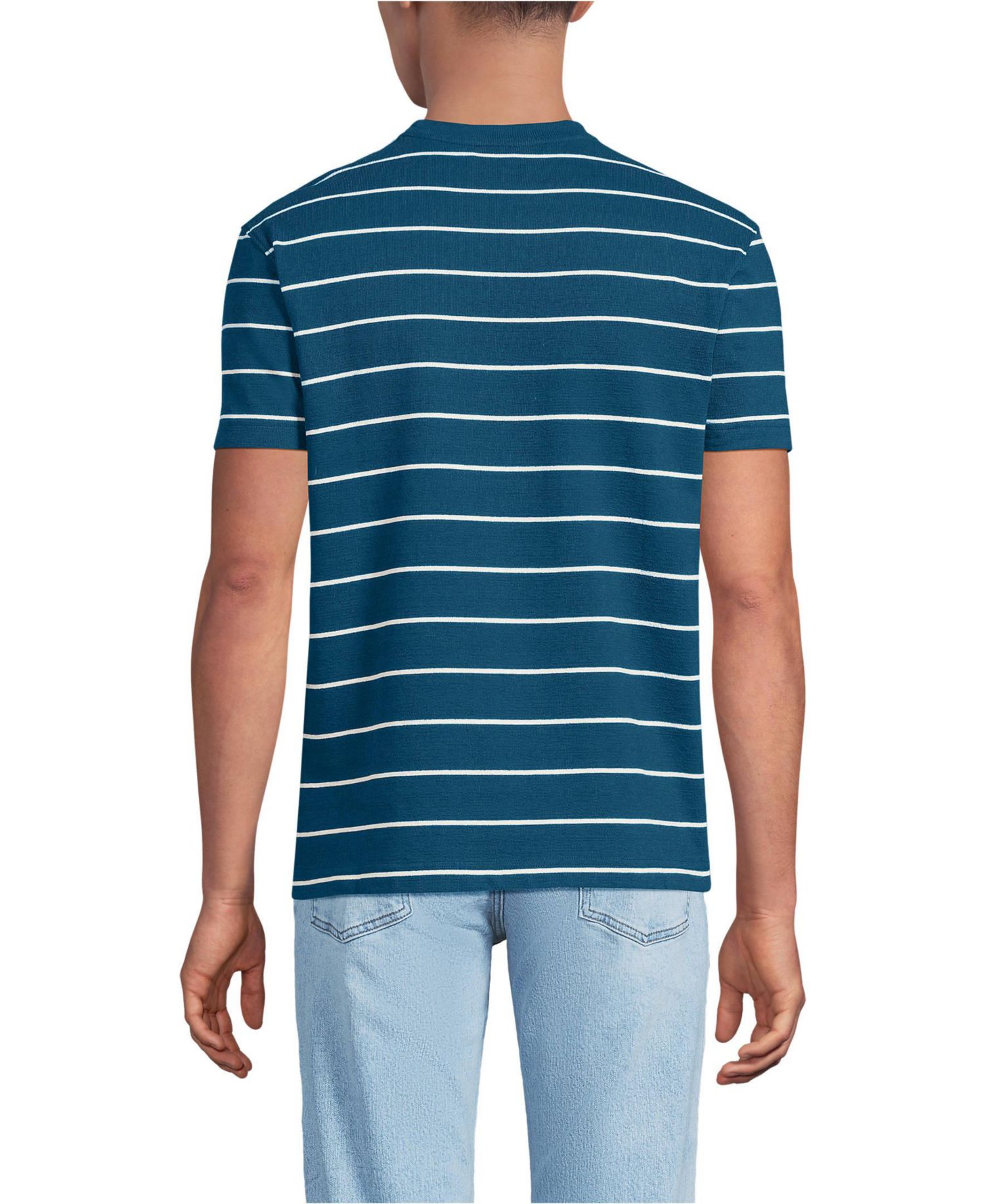 Men's Short Sleeve Knit Terry Tee