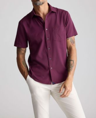 Men's Regular Fit Performance Short-Sleeve Gironde Shirt