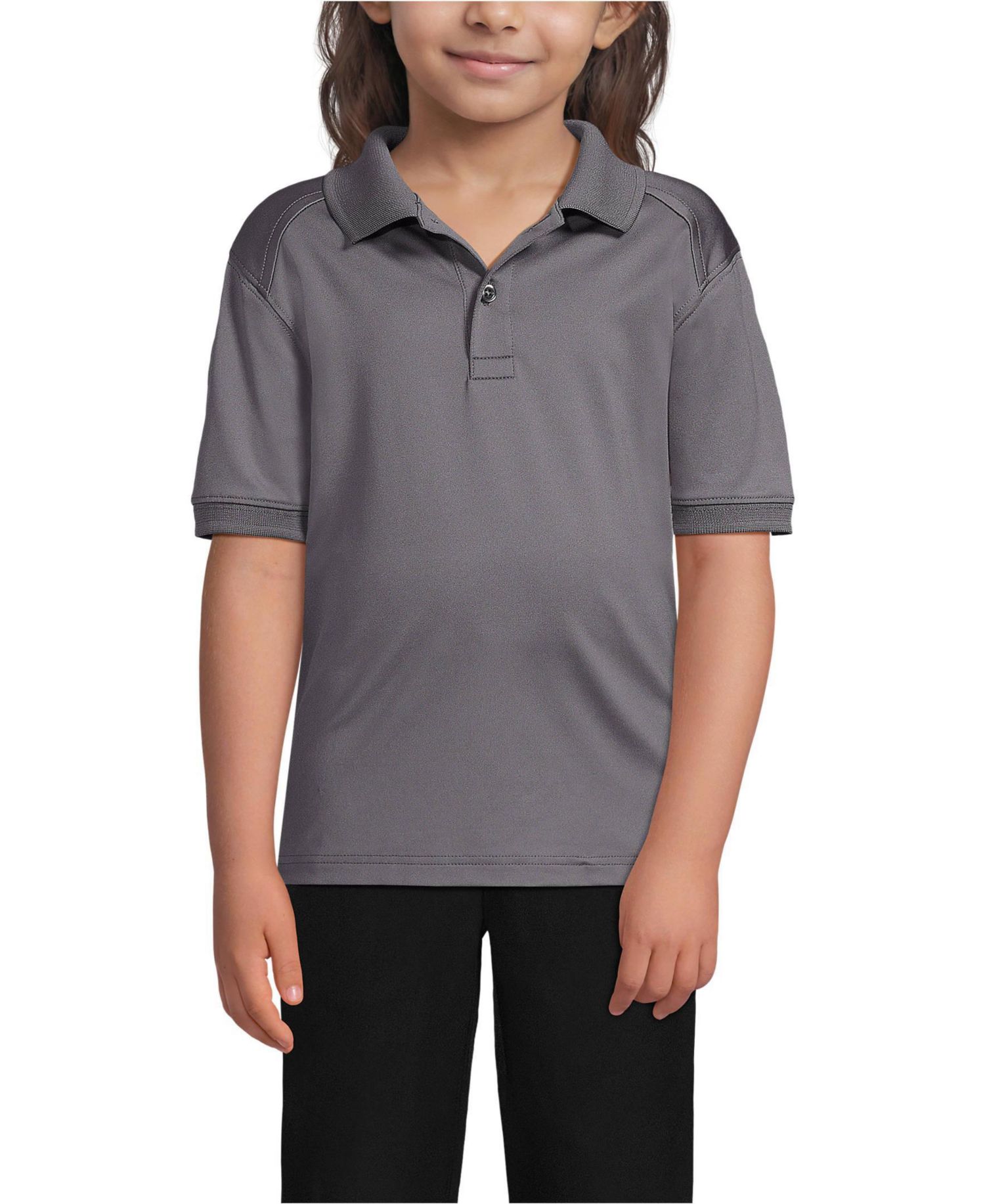 Kids Short Sleeve Rapid Dry Polo Shirt