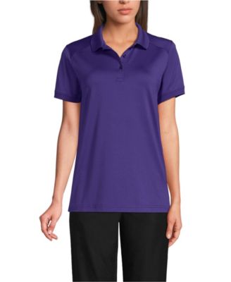 Women's School Uniform Short Sleeve Rapid Dry Polo Shirt