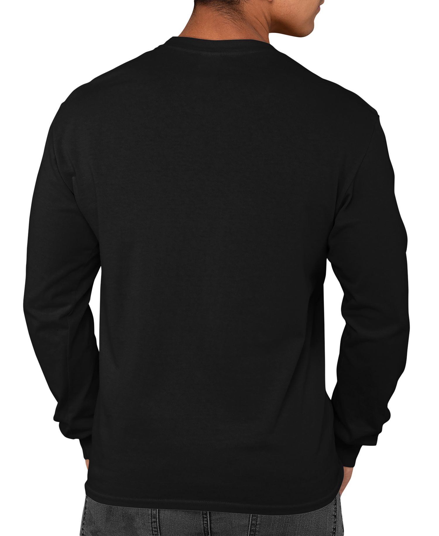 Men's Yosemite Bear Word Art Long-Sleeve T-Shirt