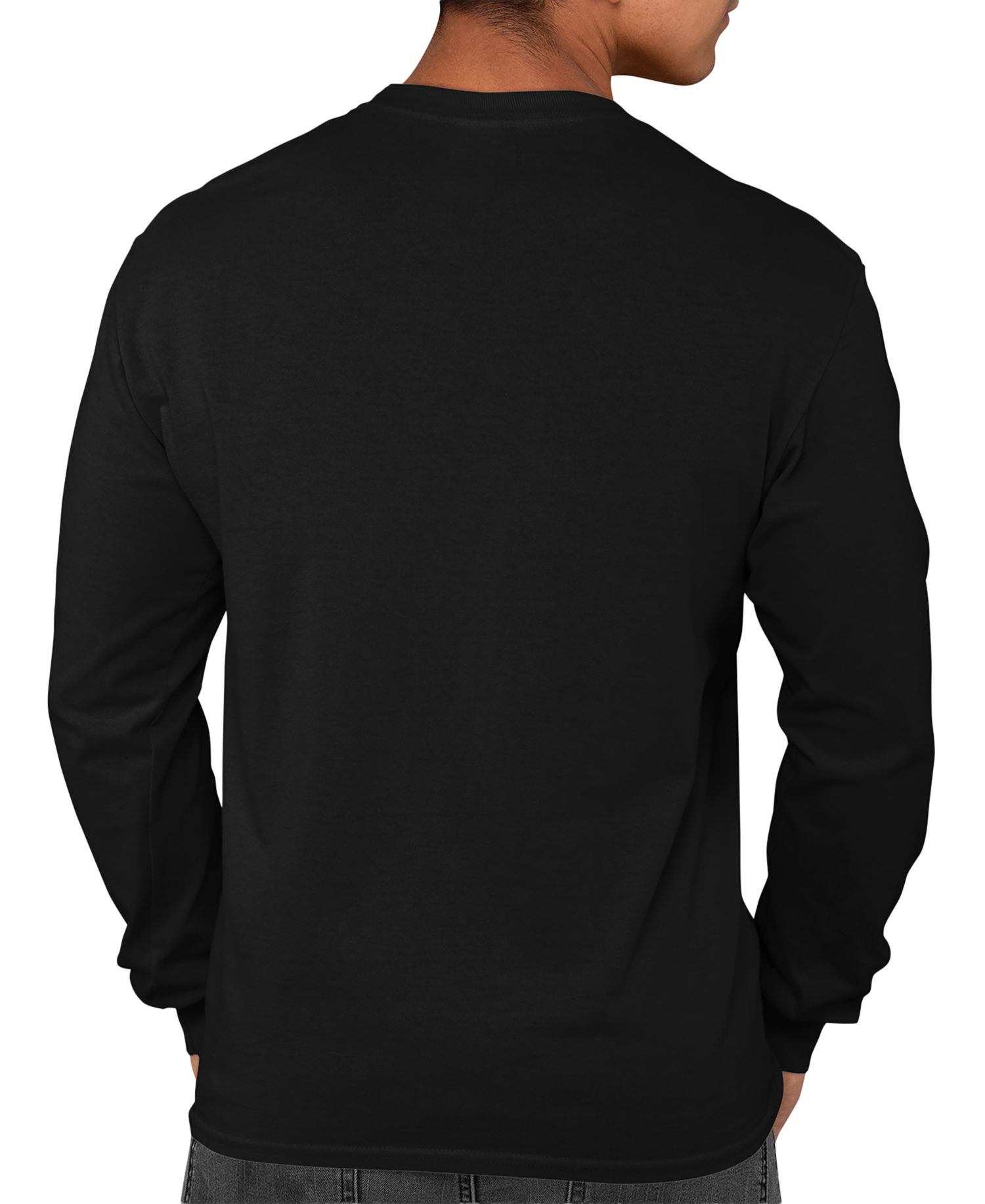 Men's Headphones Word Art Long-Sleeve T-Shirt
