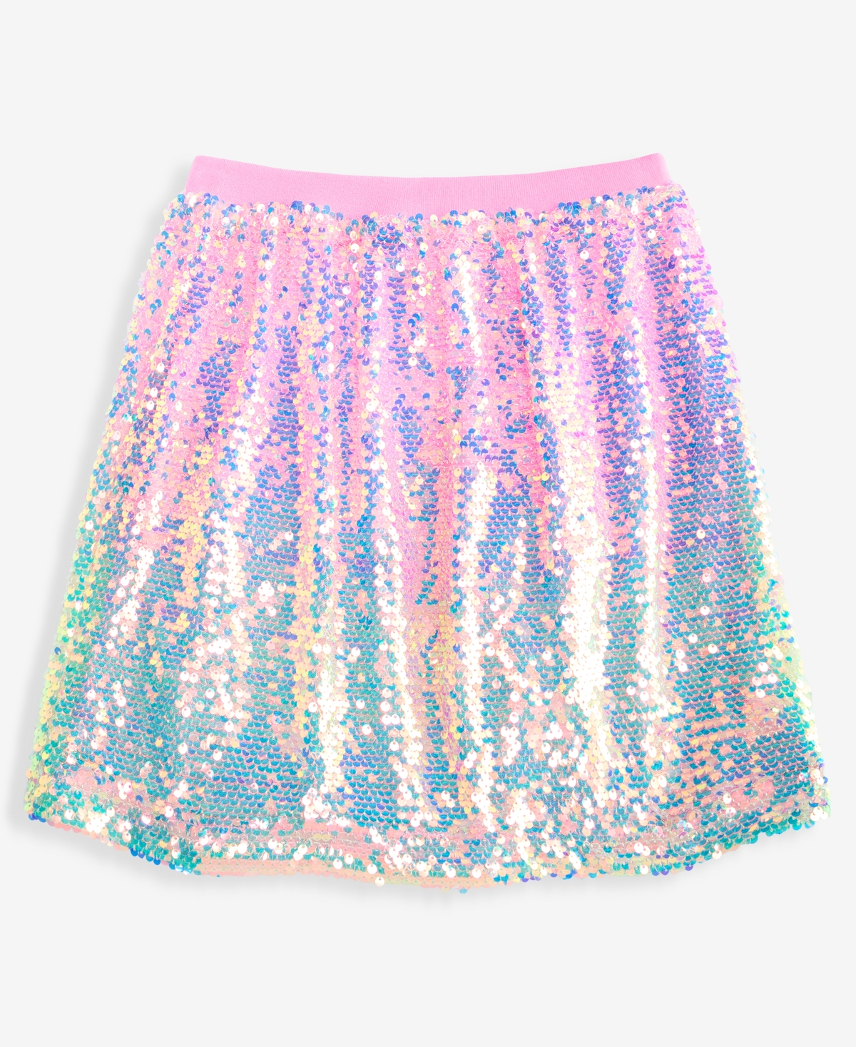 Epic Threads Girls' Xs-xl Rainbow Sequin Skirt, Macy's Exclusive