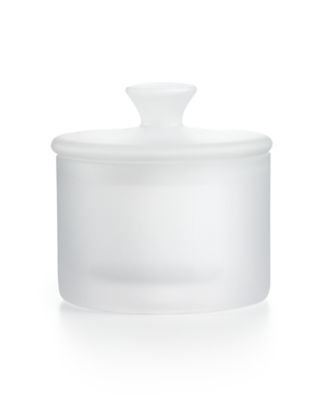Hotel Collection - Small Frosted Glass Jar
