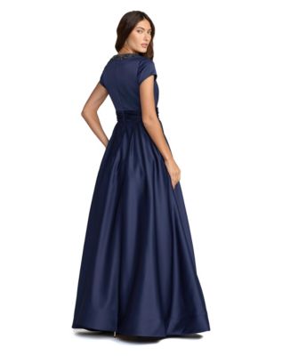 Women's Blue Maxi Embellished & Sequin Dresses | Macy's