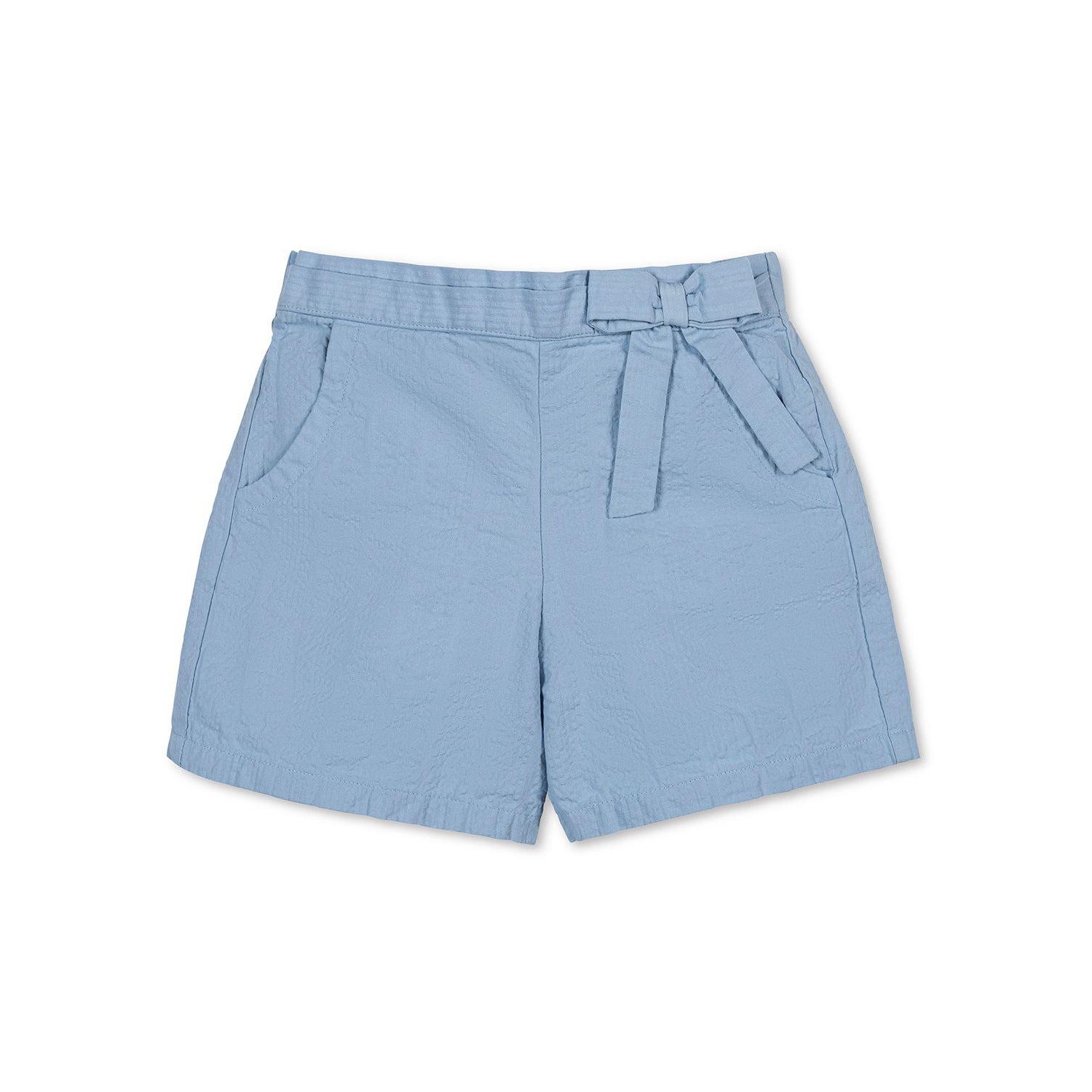 Little Girls Hope and Henry Organic Seersucker Pull-On Short