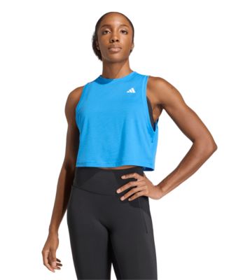 adidas Women's Train Essentials Boxy Workout Tank - Macy's