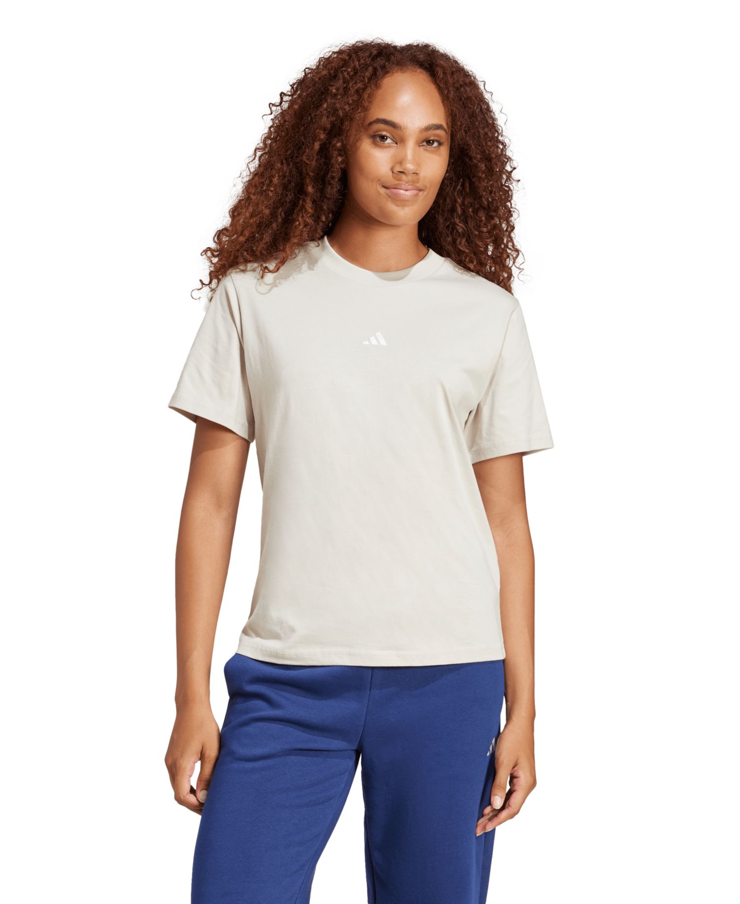 Plus Size Short-Sleeve Cotton Crewneck Logo T-Shirt