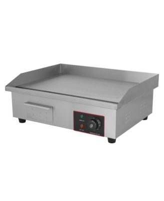 22-Inch Electric Griddle – 3000W Stainless Steel Flat Top with Adjustable Temp