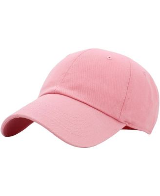 Classic Unisex Cotton Adjustable Low Crown Baseball Cap - Plain Dad Hat for Everyday Wear