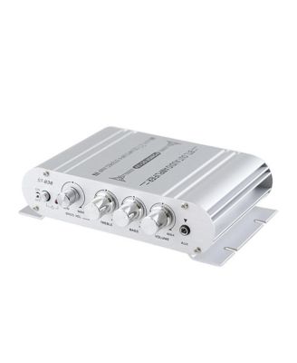 2.1 Channel Hi-Fi Amplifier - 80W RMS, DC 12V for Car and Home Speakers