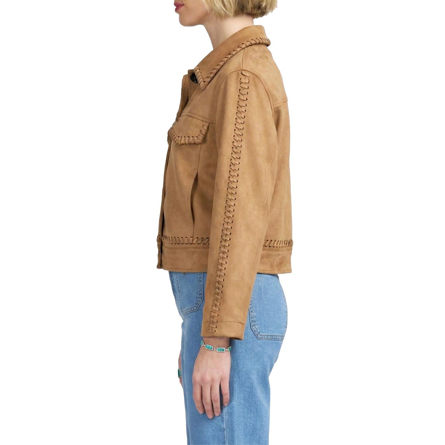 Women's Faux Suede Jacket