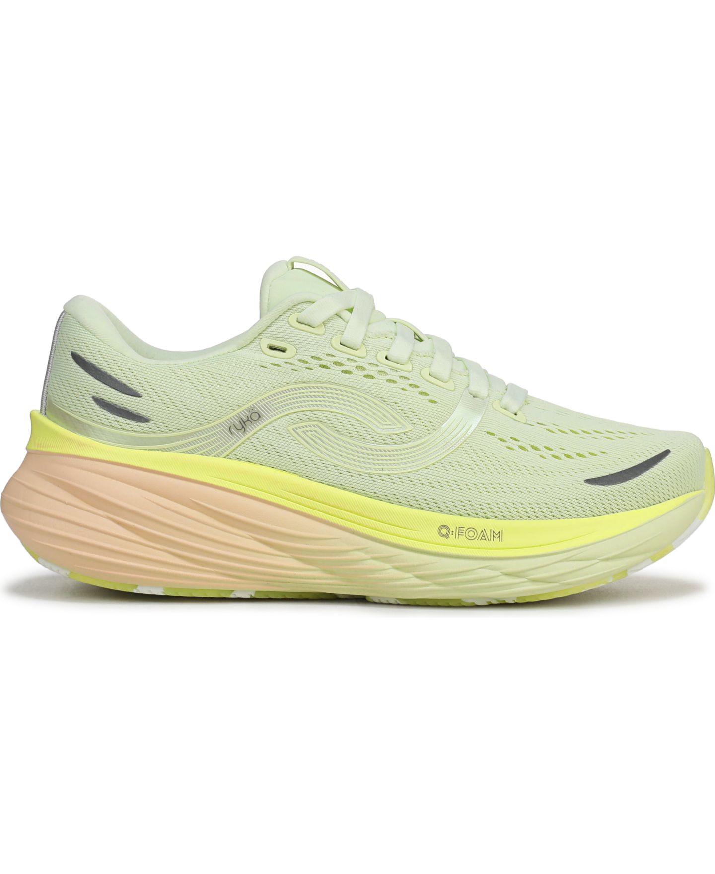 Женские кроссовки Ryka Premium Windswift Lx Road Lace-Up, цвет: Зелёный сетчатый — фото 2