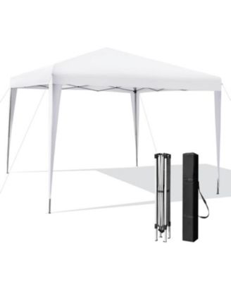 10 x 10 Feet Outdoor Pop-up Patio Canopy for Beach and Camp