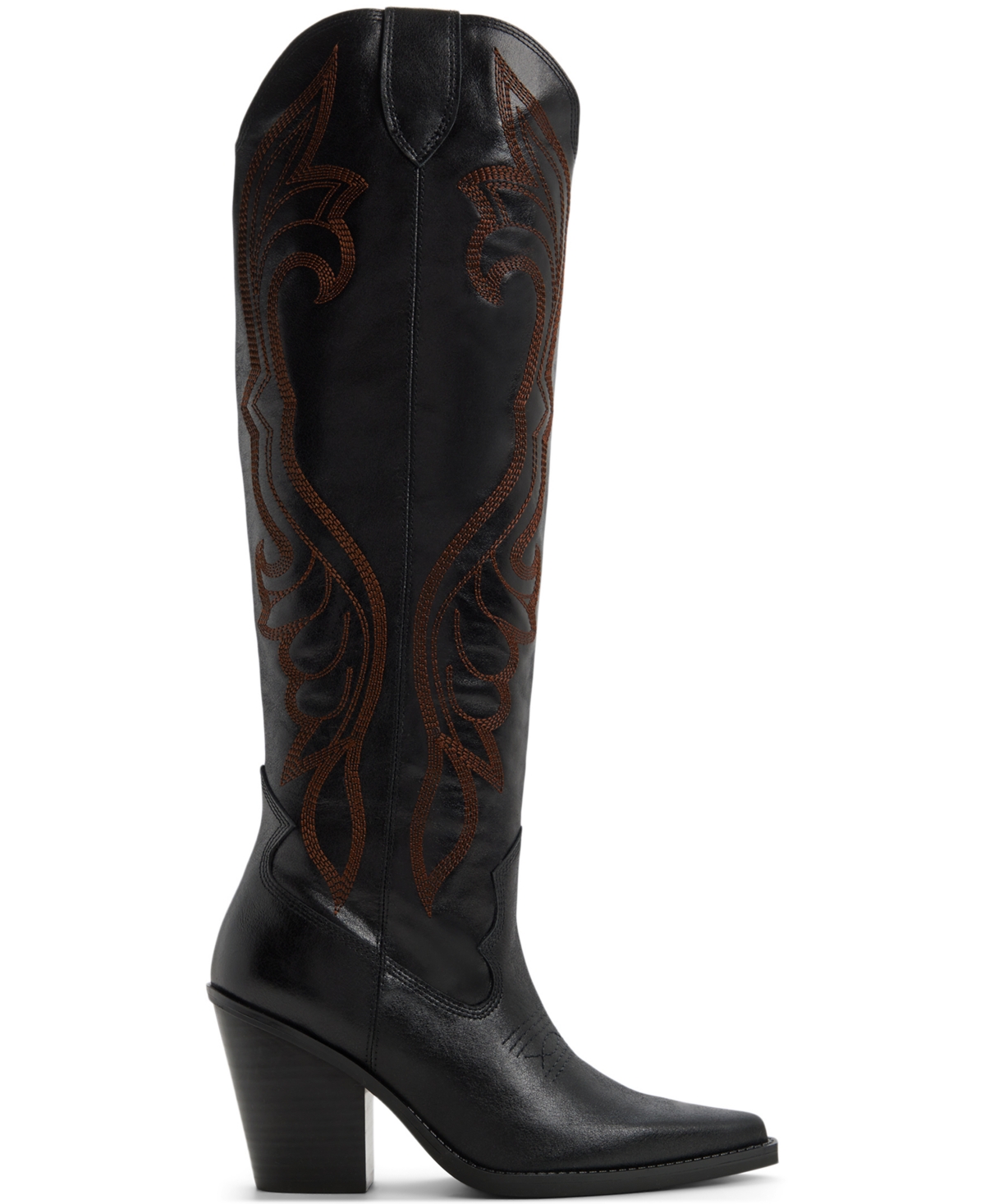 Aldo Women's Revolve Western Block Heel Knee-High Boots