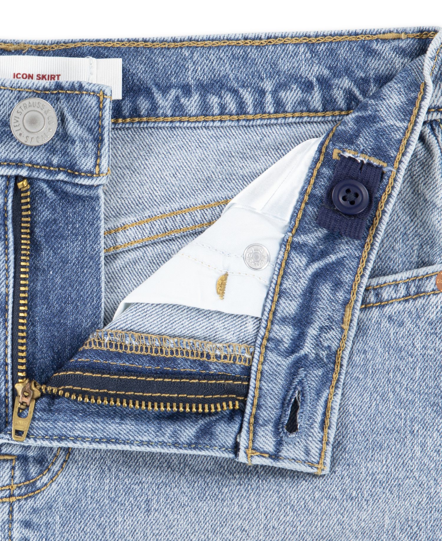 Girls' 7-16 Icon Denim Skirt