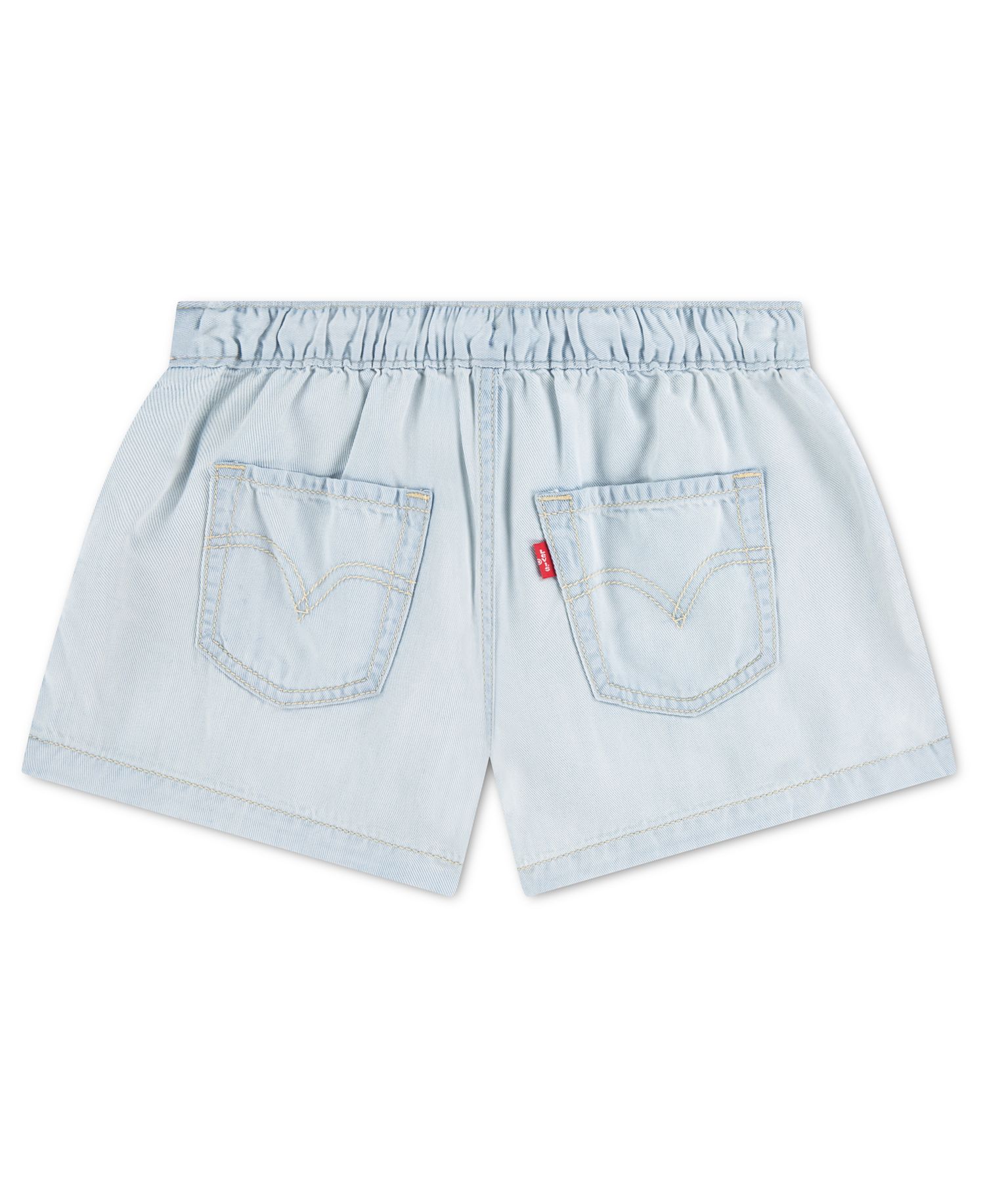 Girls' 7-16 Denim Parachute Shorts
