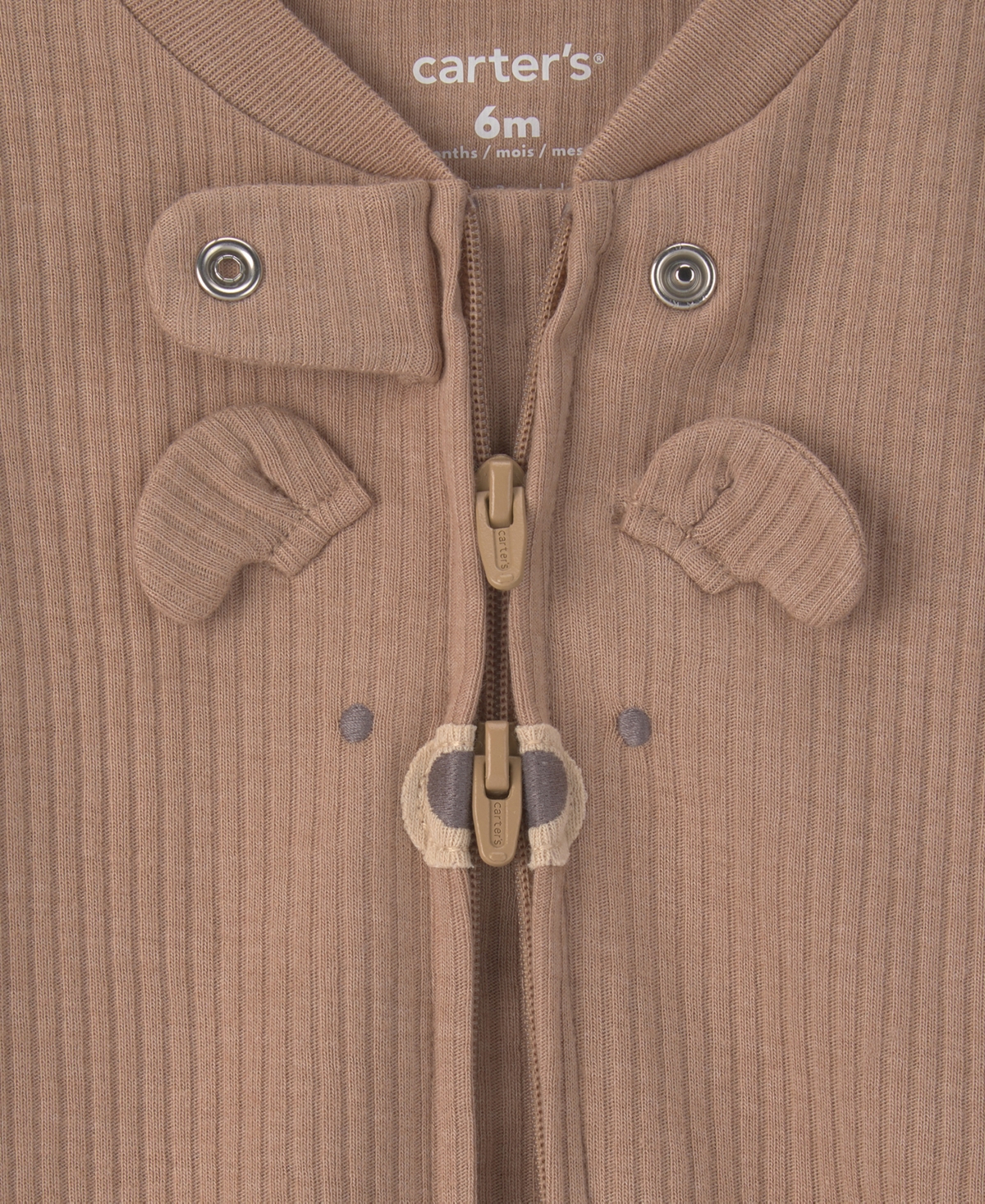 Carter's Baby Boys' and Girls' Snug Fit 2-Way Zip Sleep & Play