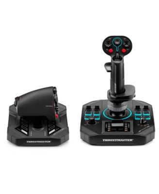 Sol-R4 HOTAS - Joystick and Throttle for Flight Simulation (Compatible with PC)