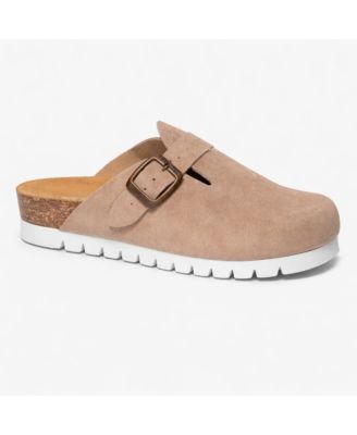 Women's Clog in Suede Bogey