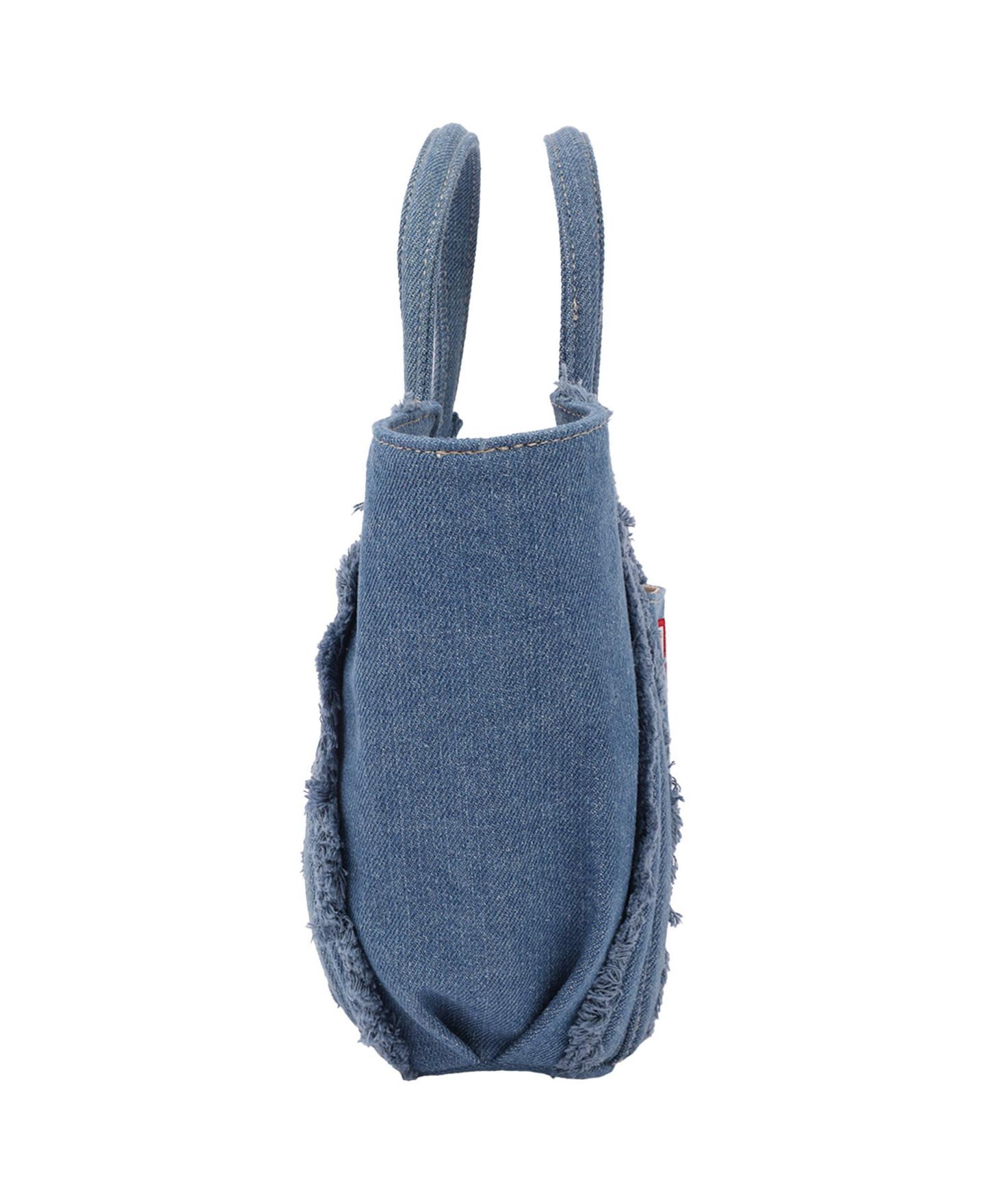 Женская сумка True Religion Atlas Frayed Medium – Denim Carryall with Removable Crossbody Strap, цвет: Тёмный джинсовый — фото 10