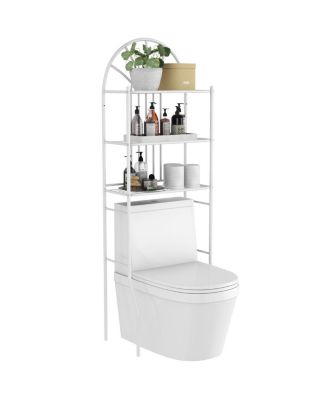 Bathroom 3-Tier Metal Storage Rack Over the Toilet Space Saver