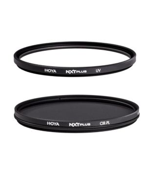 NXT Plus 55mm 10-Layer HMC Multi-Coated UV Lens Filter, Low-Profile Aluminum Frame - With Hoya NXT Plus 55mm 10-Layer HMC Multi-Coated Circular