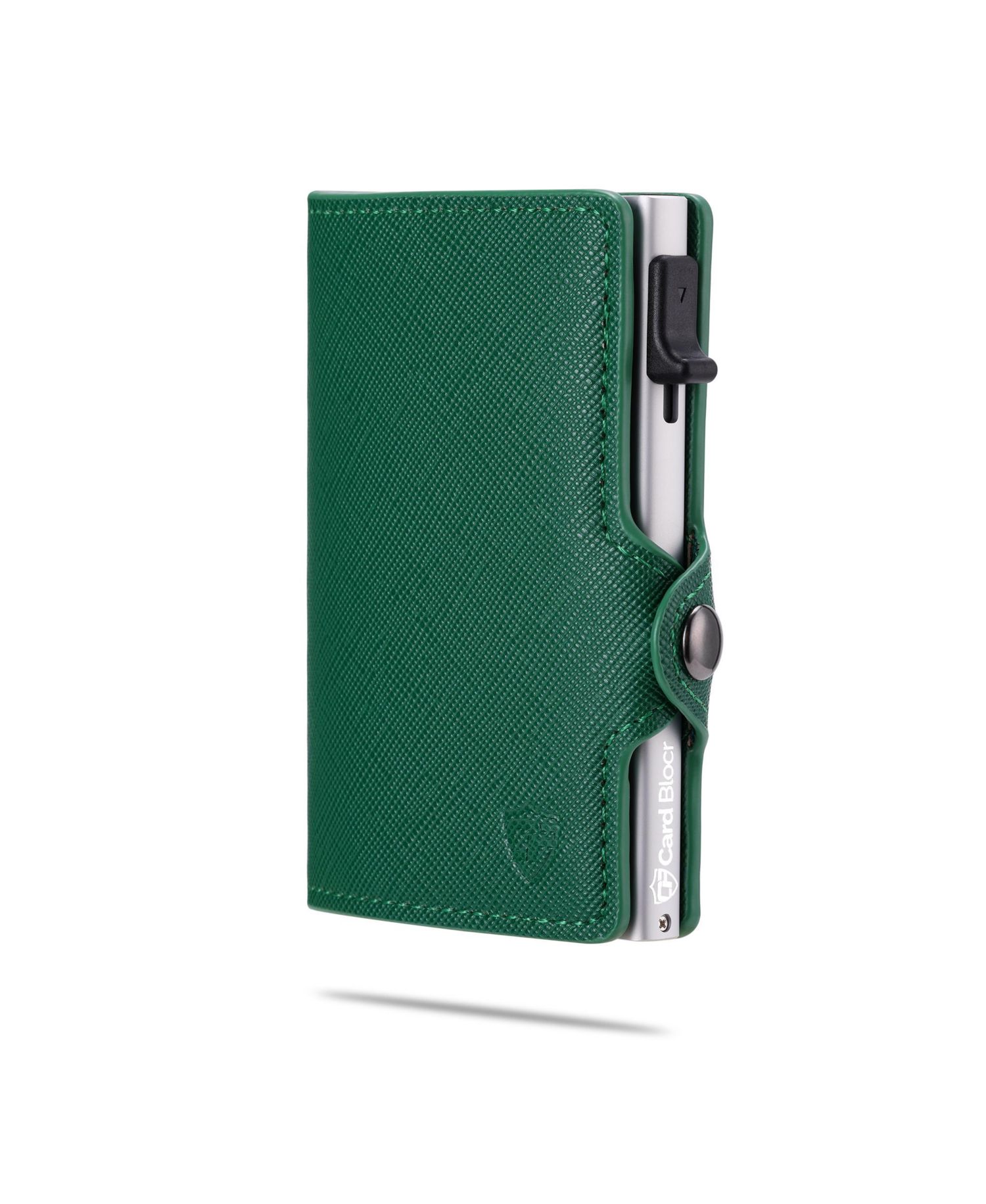 RFID Pop Up Wallet for Women - Slim Minimalist Credit Card Holder (4-6 Card Capacity) - Aluminum Metal Case