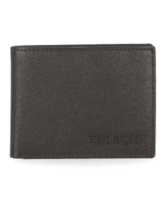 Men's Saffiano Passcase Wallet