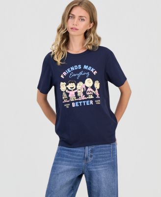 Juniors' Social Club Graphic T-Shirt