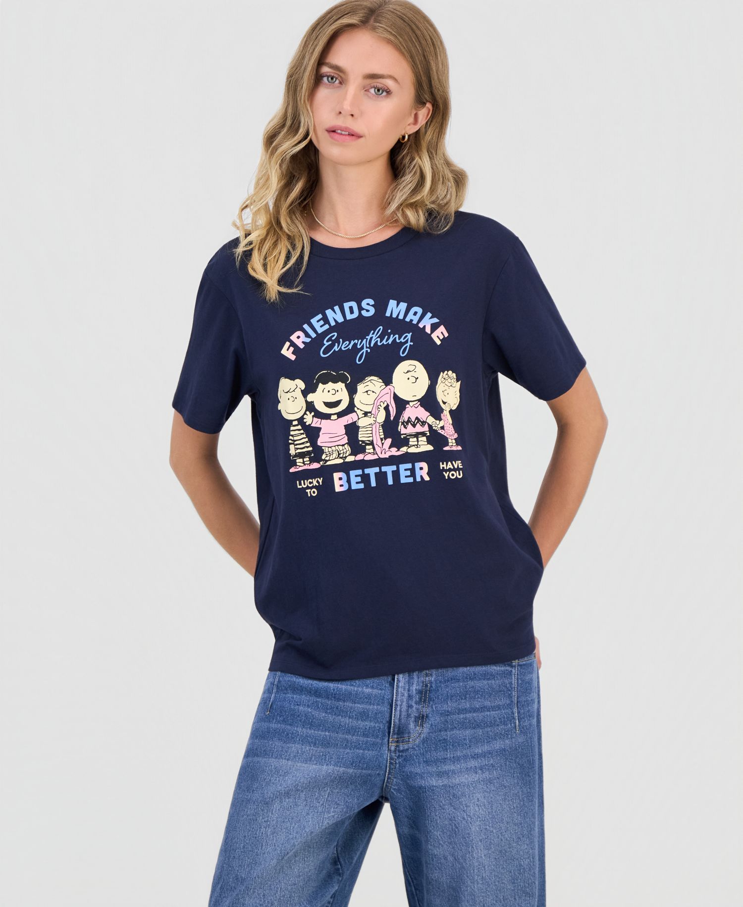 Juniors' Social Club Graphic T-Shirt