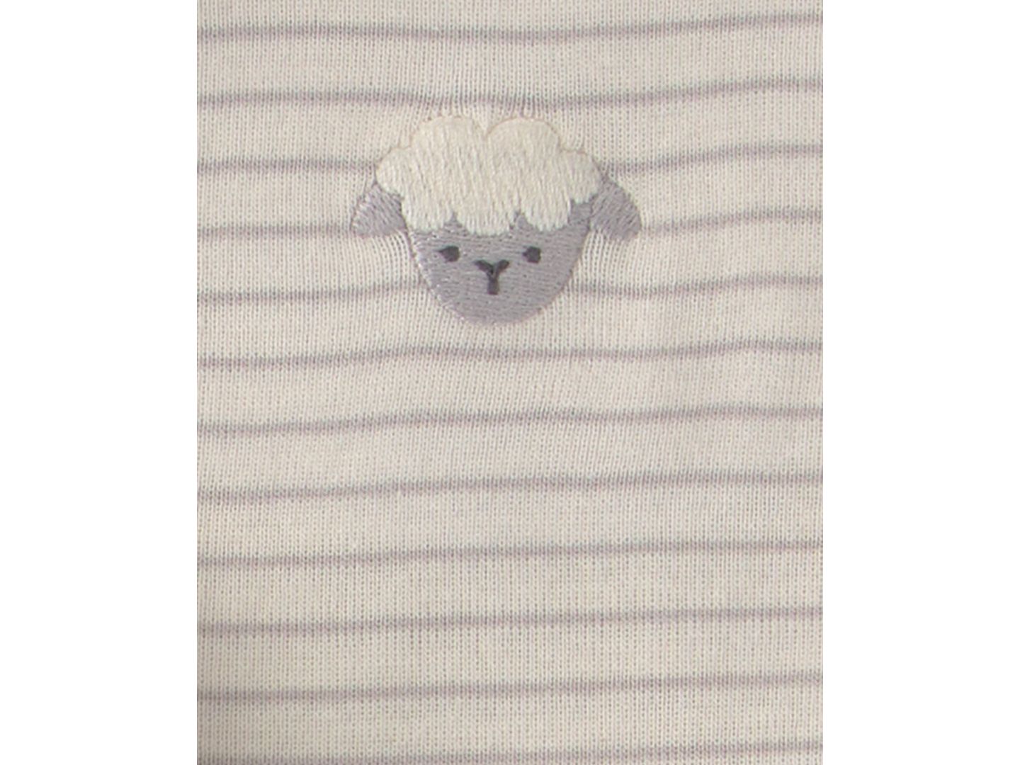 Детский комплект Carter's Sheep: махровое боди, кардиган и брюки, 3 предмета, цвет: Слоновая кость — фото 3