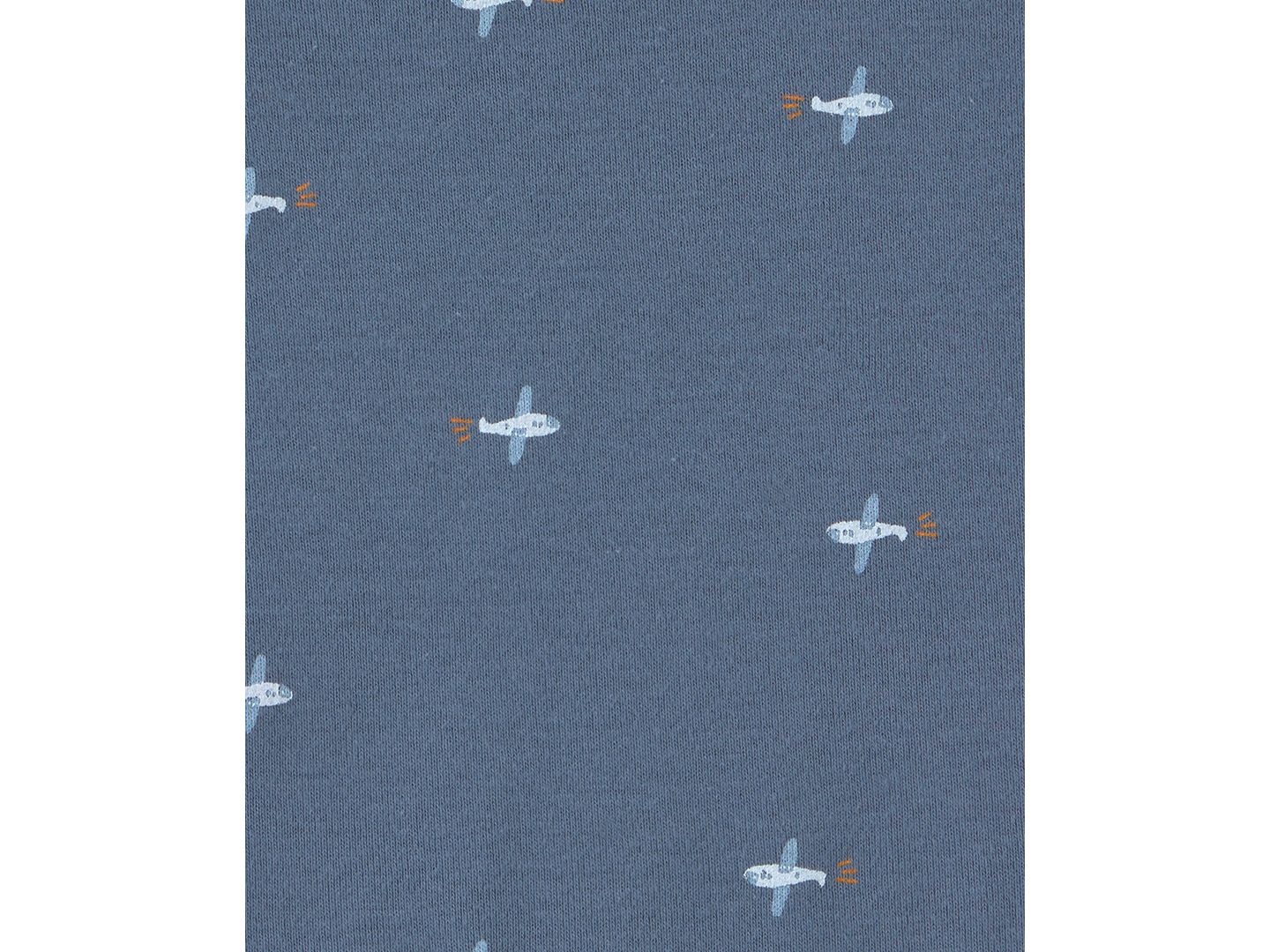 Боди Airplane, короткий рукав, 5 шт. — Carter's, цвет: Серый / Синий — фото 4