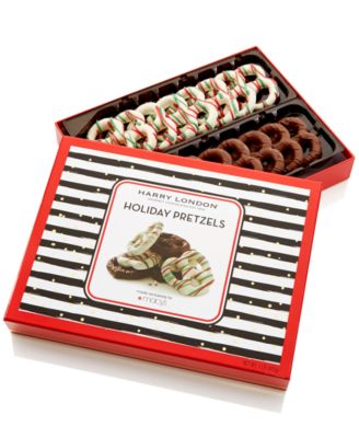 Harry London Candies Inc. - Holiday Collection, Large Holiday Pretzel Box