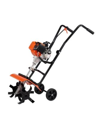31cc 4 Stroke Gas Garden Cultivator Tiller Lightweight Soil Tiller