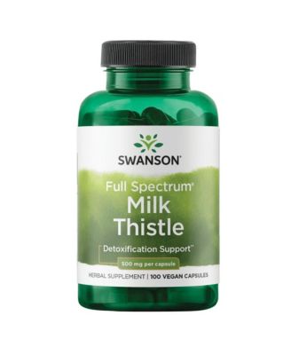 Milk Thistle  Herbal Liver Support Supplement  quality Formula Helping to Maintain Overall Health and Wellbeing  100 Capsules