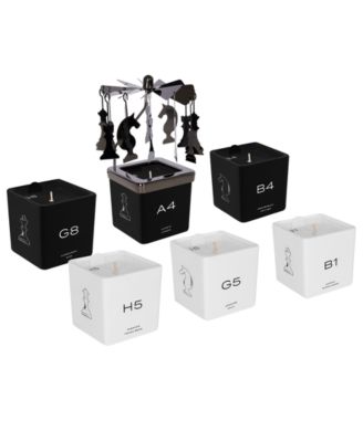 Mind Games 7-Piece Luxury Candle Set with Carousel 135$