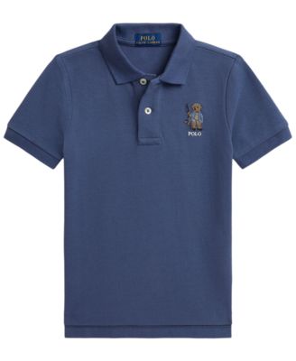 Boys' 2-7 Polo Bear Short-Sleeve Polo Shirt