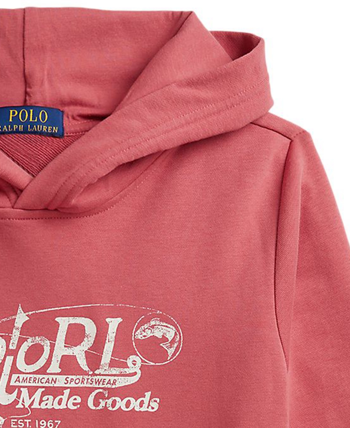 Polo Ralph Lauren Boys' 8-20 Logo French Terry Hoodie