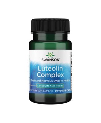 Luteolin Complex With Rutin, Brain Support Supplement, Memory, Mood and Cognitive Health, quality Formula for Nervous System, 30 Capsules