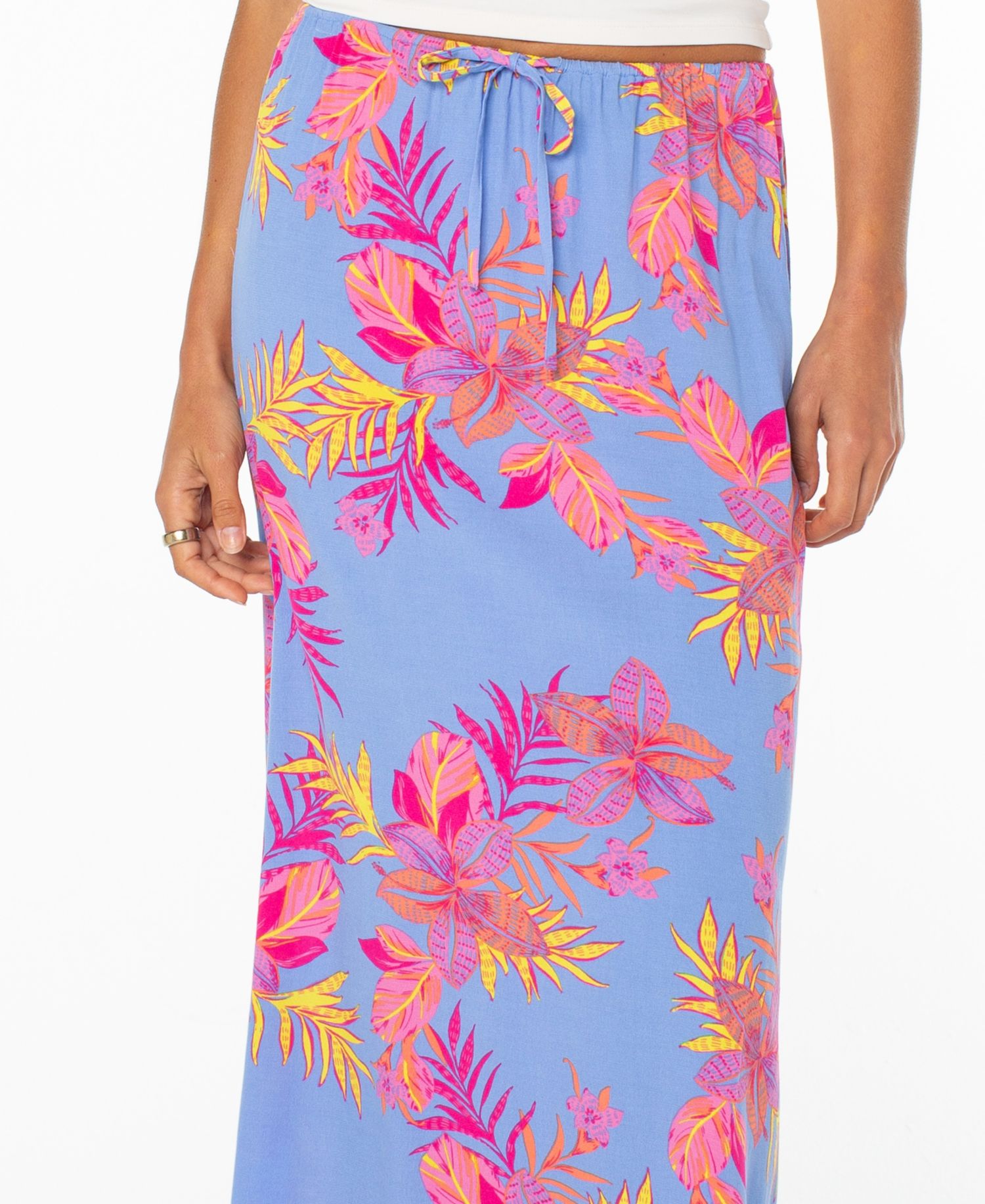Women's Iyla Floral Printed Maxi Skirt