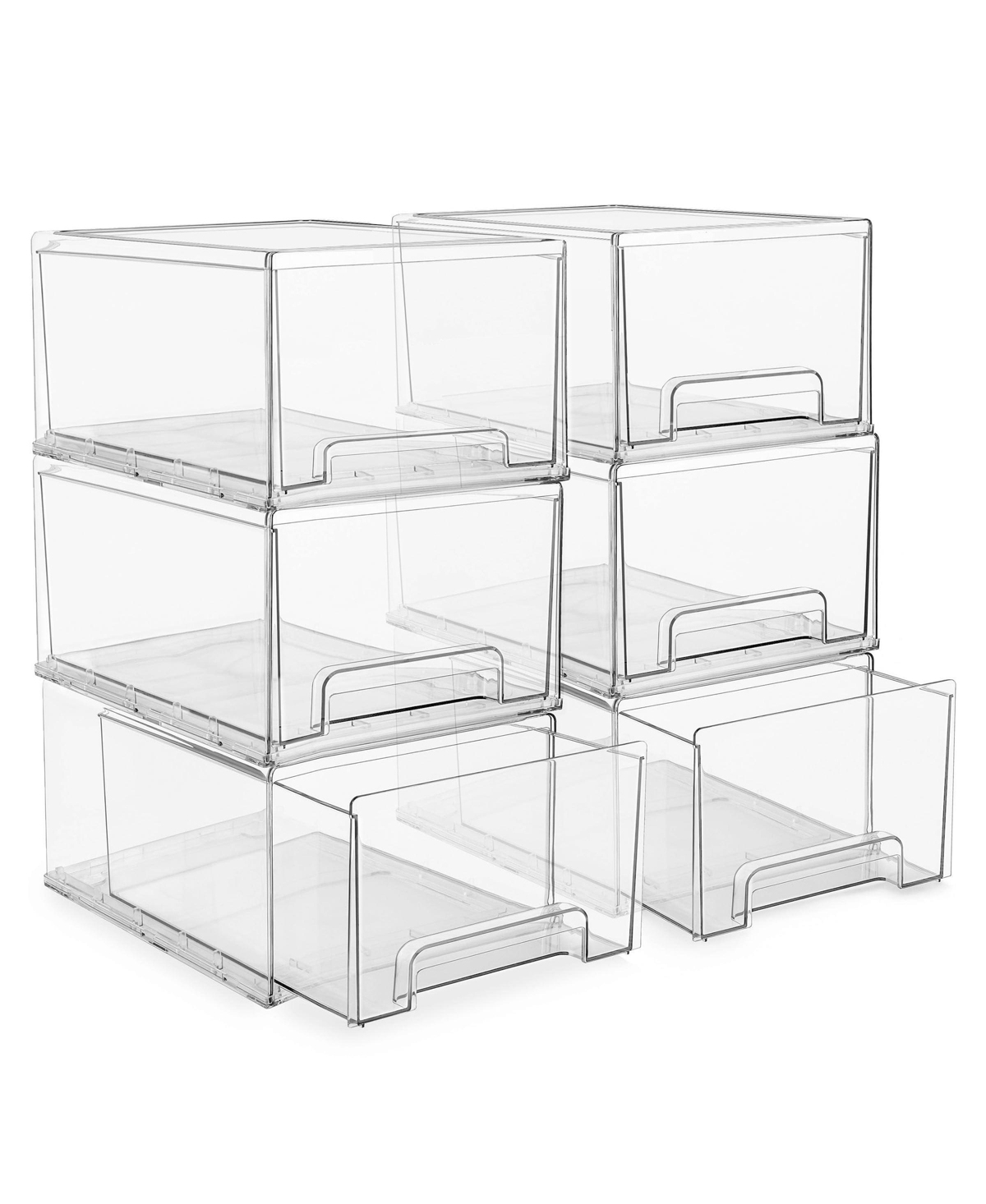 Sorbus Foldable Large Clear Plastic Bags with Zipper and Carry Handles - Great for Clothes, Blankets, Closets, Bedrooms