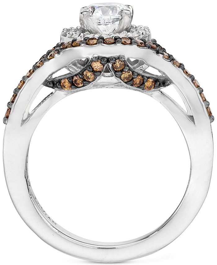 Le Vian Bridal Diamond Bridal Set (1-5/8 ct. t.w.) in 14k White Gold ...
