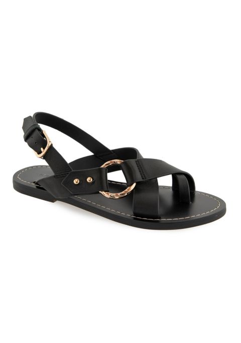 Женские сандалии Rebecca Minkoff Jayla, цвет: Чёрный