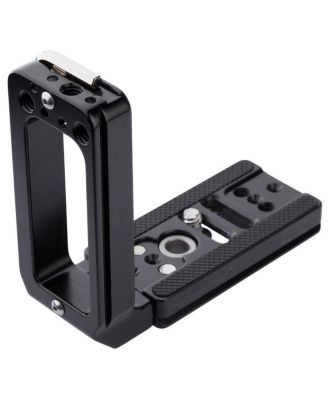 3 inches  Universal L-Bracket and Arca-Swiss Type L-Plate for DSLR Camera without Grip/Short Bodies
