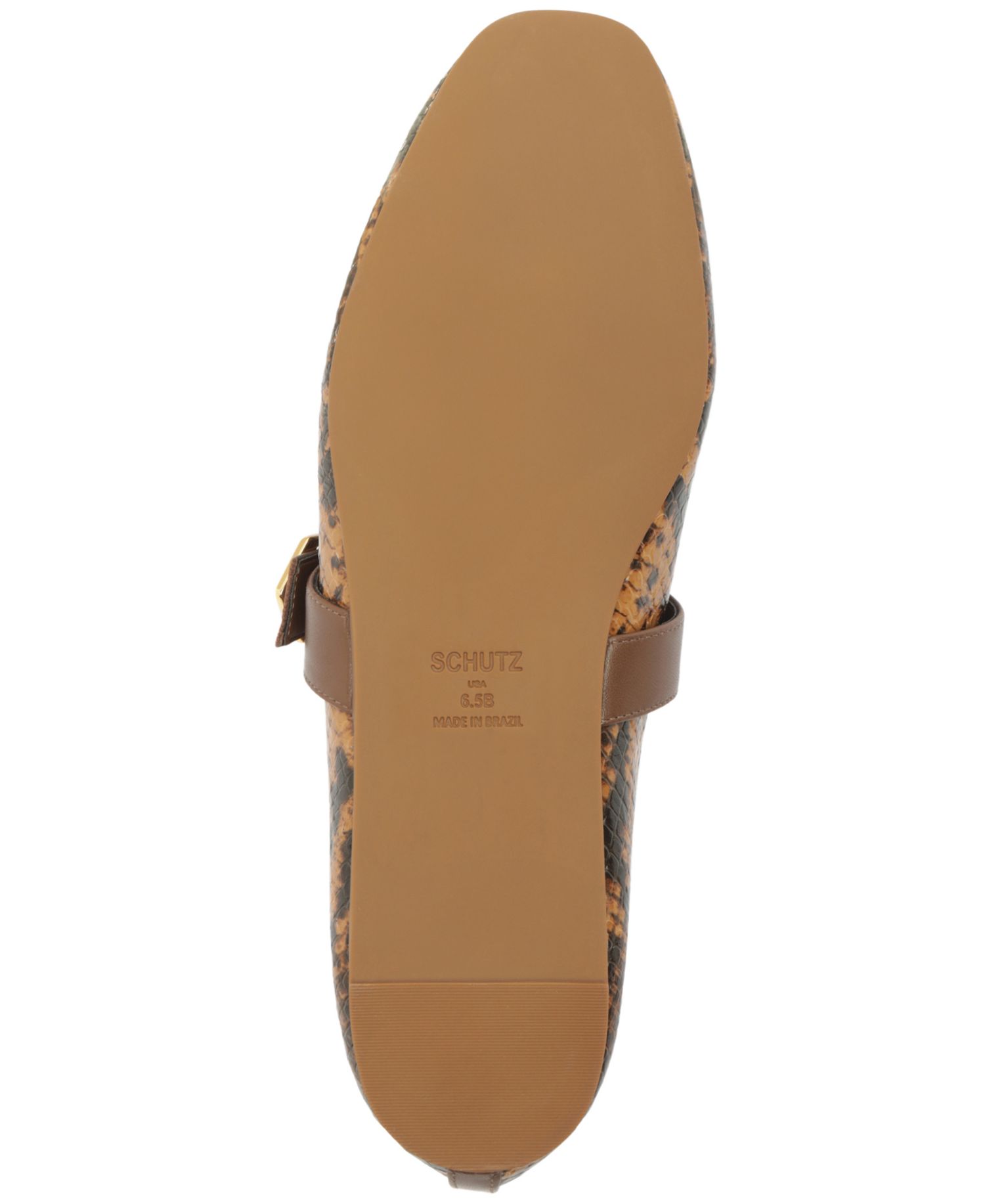 Women's Vick Buckle Square Toe Flats