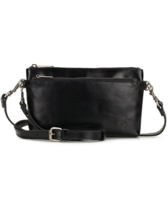 Mignon Small Leather Wristlet Crossbody Handbag