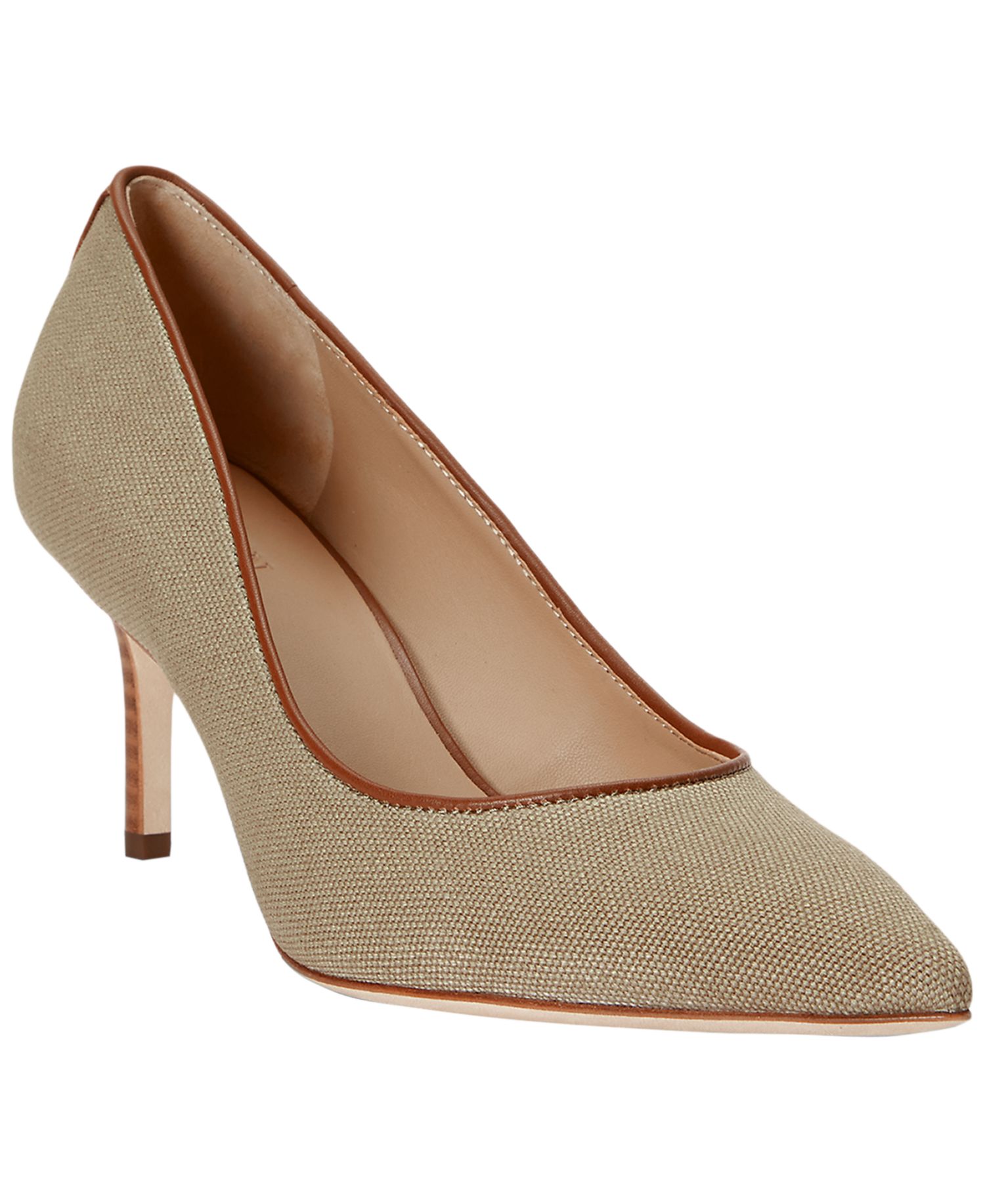 Women's Lanette Washed Canvas Slip-On Pumps