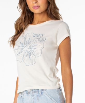Women's Stitched Bloom Crewneck T-Shirt